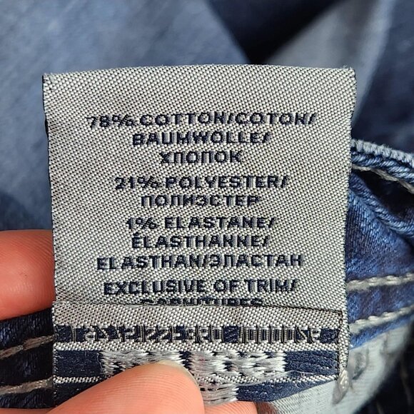 Silver Jeans Womens 29x33 Blue Suki Bootcut Stretch Dark Wash Low Rise Denim - Picture 15 of 15